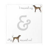 Bloc-note Secourir Plott Hound (Devant)