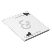 Bloc-note Secourir Schipperke (Incliné)