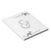 Bloc-note Secourir Standard Schnauzer (Incliné)