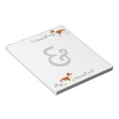 Bloc-note Secourir Welsh Springer Spaniel (Incliné)