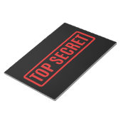 Bloc-note Secret noir (Incliné)