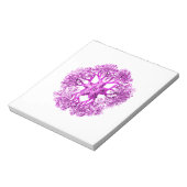 Bloc-note Section Tentacle en rose (Tourné)