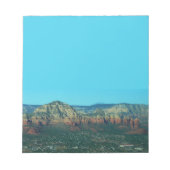 Bloc-note Sedona et Coffee Pot Rock d'en haut (Devant)
