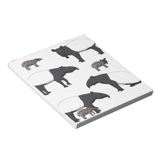 Bloc-note Sélection de Schabrackentapir (Incliné)