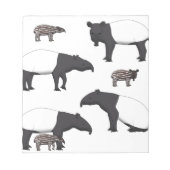 Bloc-note Sélection de Schabrackentapir (Devant)