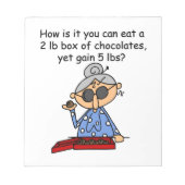 Bloc-note Sens de chocolat (Devant)