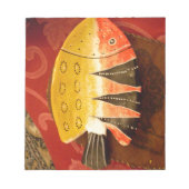 Bloc-note Sensation striée Tigre Barbe Poisson Imprimer (Devant)