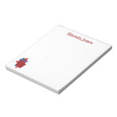 Bloc-note Sensibilisation aux maladies cardiaques de la poli (Tourné)