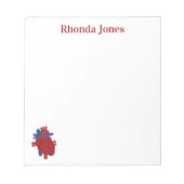 Bloc-note Sensibilisation aux maladies cardiaques de la poli (Devant)