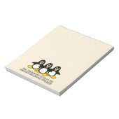 Bloc-note Sentez le regard brûlant des pingouins | Tan (Tourné)