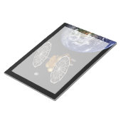 Bloc-note Séparation Du Véhicule D'Entrée Sur Une Mission Ma (Incliné)