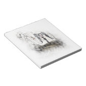 Bloc-note Sepia Goth Girl Vignette (Incliné)