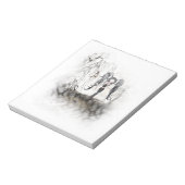 Bloc-note Sepia Goth Girl Vignette (Tourné)