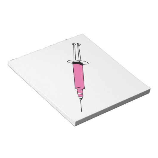 Bloc-note Seringue (Incliné)