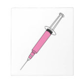 Bloc-note Seringue (Devant)