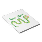 Bloc-note Serpent de sifflement de sifflement (Incliné)