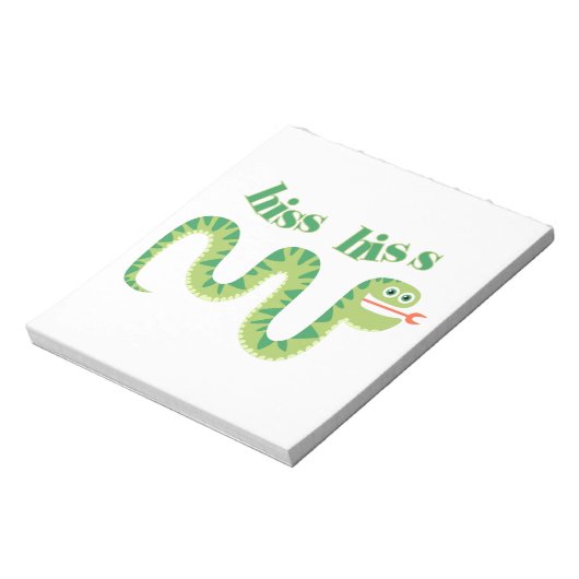 Bloc-note Serpent de sifflement de sifflement (Tourné)