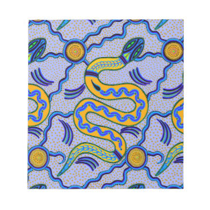 Bloc-note Serpent tribal