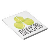 Bloc-note Servi (Incliné)