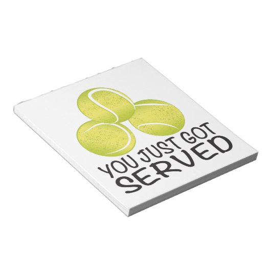 Bloc-note Servi (Incliné)