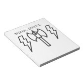 Bloc-note Service spécial (Incliné)