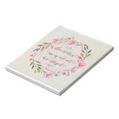 Bloc-note Ses Enfants Se Laissent Et L'Appelent Bénie (Tourné)