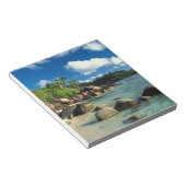 Bloc-note Seychelles, île de Mahe, plage d'Anse Royale. 3 (Incliné)