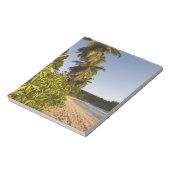 Bloc-note Seychelles, île de Mahe, plage d'Anse Takamaka, (Tourné)