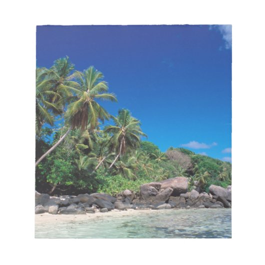 Bloc-note Seychelles, Mahe Island, Anse Royale Beach. 2 (Devant)