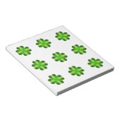 Bloc-note Shamrock de la Saint-Patrick (Incliné)