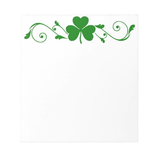 Bloc-note Shamrock Garland (Devant)