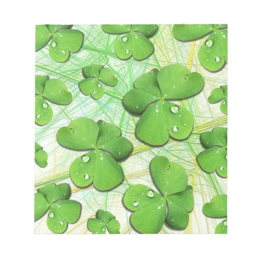 Bloc-note Shamrock vert St Patrick iPhone 5 Coque-Mate (Devant)