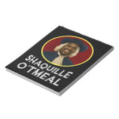 Bloc-note Shaquille avoine drôle mème (Tourné)