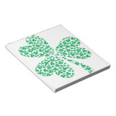 Bloc-note Sharmocks pour la Saint Patrick's Day (Incliné)