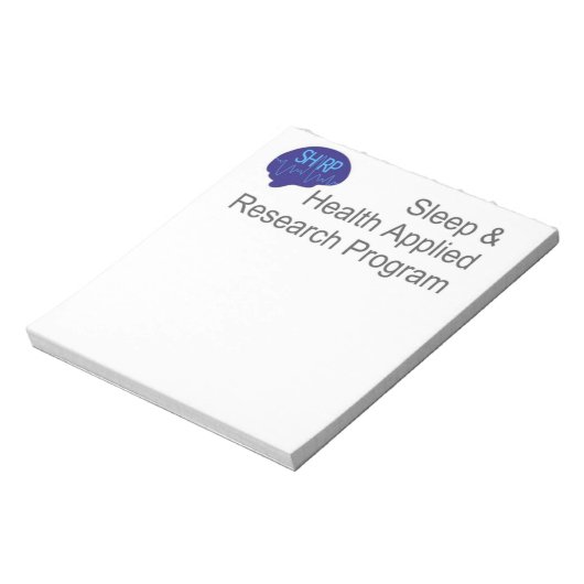 Bloc-note SHARP Note Pad Full Logo (Tourné)