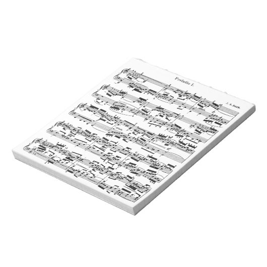 Bloc-note Sheet Music by Bach (Tourné)