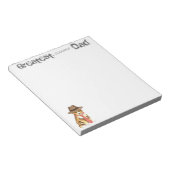 Bloc-note Sheltie papa (Incliné)