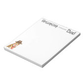 Bloc-note Sheltie papa (Tourné)