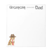 Bloc-note Sheltie papa (Devant)