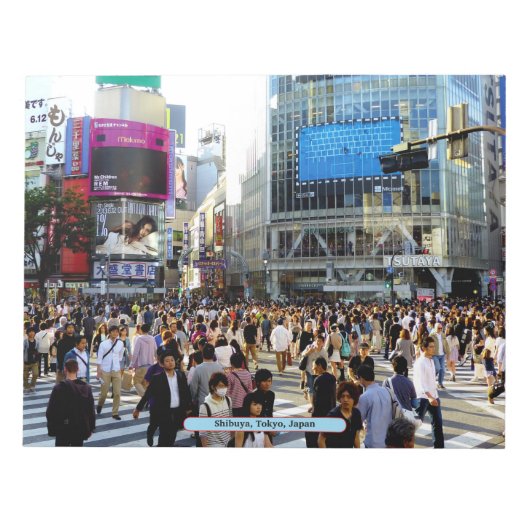 Bloc-note Shibuya, Tokyo, Japon (Devant)