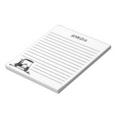 Bloc-note Shih Tzu Dans Le Nom Du Panier (Tourné)