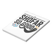 Bloc-note Shofar So good Funny Jewish Hanoukka Holiday Cadea (Tourné)