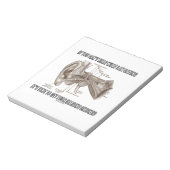 Bloc-note Si vous ne pouvez pas entendre ce que je dis (Anat (Tourné)