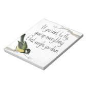 Bloc-note Si Vous Voulez Voler Abandonner Ce Qui Vous Pèse (Tourné)