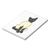 Bloc-note Siamese Chat Animaux de compagnie mignons Destiny (Tourné)