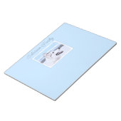 Bloc-note Sibérie Husky (argent et blanc) Peinture Chien Art (Incliné)