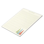 Bloc-note Siècle moderne arbres de Noël Papeterie (Incliné)