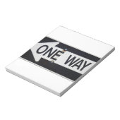 BLOC-NOTE SIGNE À SENS UNIQUE (Tourné)