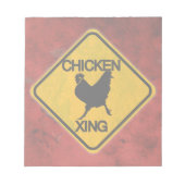 Bloc-note SIGNE DE PASSAGE DE Poulet Rustique (Devant)