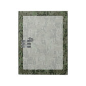 Bloc-note Signe du zodiaque Scorpion argent Camouflage numér (Tourné)